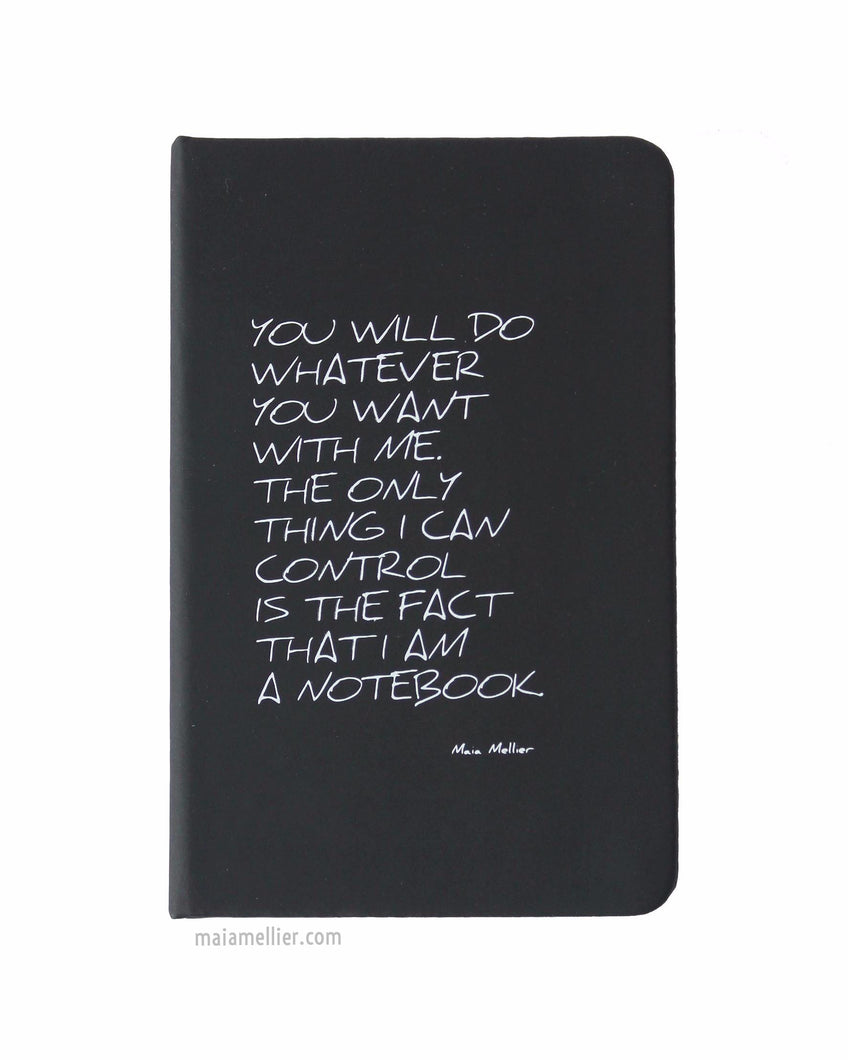 Notebook, stoic reminder